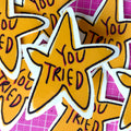 you tried star sticker