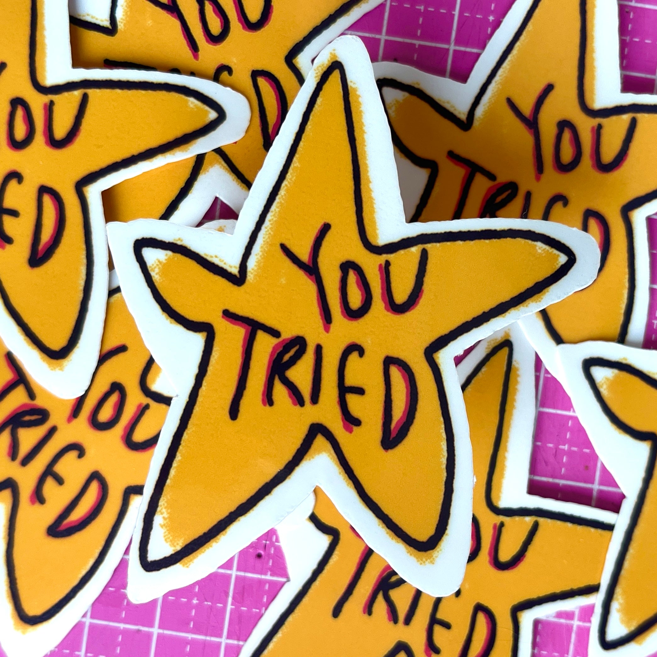 you tried star sticker