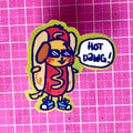 hot dawg! sticker
