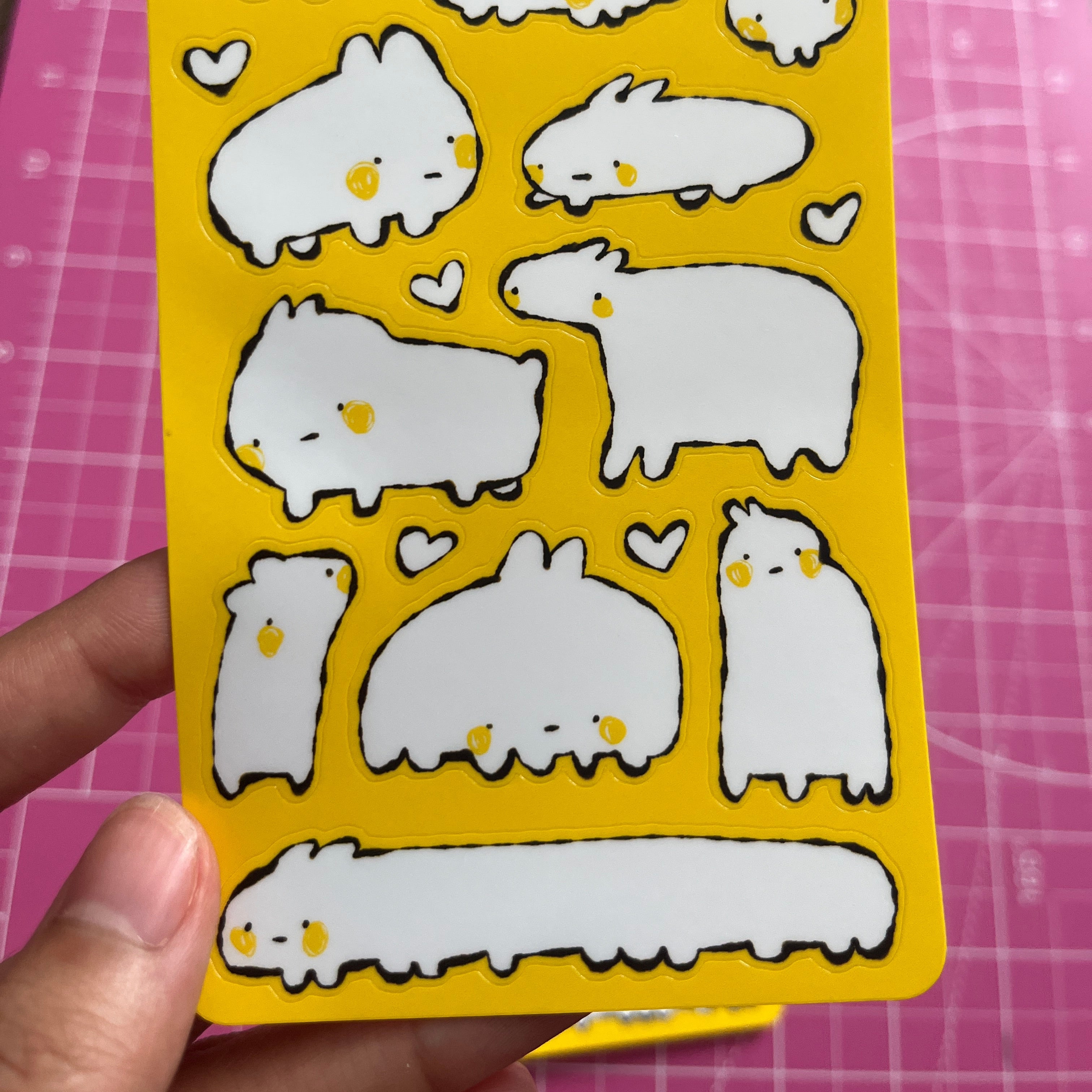 creatura sticker sheet